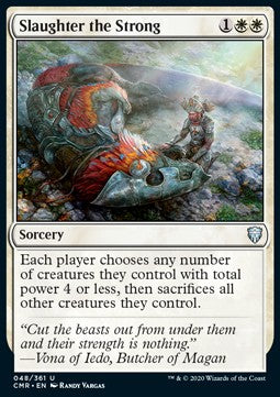 Slaughter the Strong Foil & Non Foil Singles UK