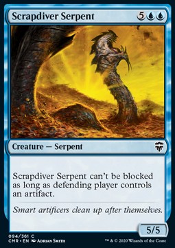 Scrapdiver Serpent Foil & Non Foil Singles UK