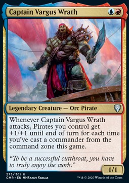 Captain Vargus Wrath Foil & Non Foil Singles UK