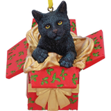 Nemesis Now Present Cat Hanging Ornament - Lisa Parker