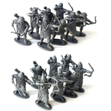 Early Imperial Roman Auxiliary Archers by Victrix. unpainted miniature archers