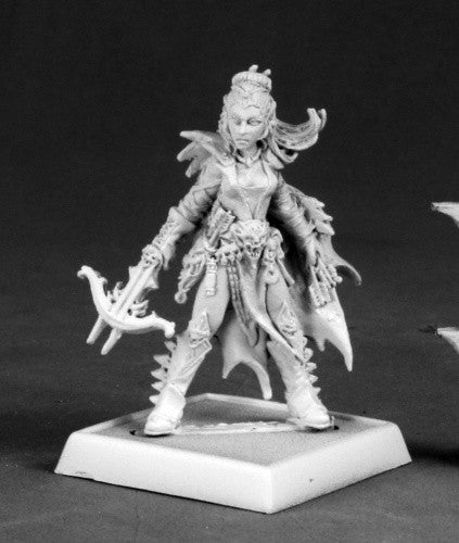 Reaper Pathfinder Miniatures - 60054 Depora Azinrae, Dark Elf: www.mightylancergames.co.uk