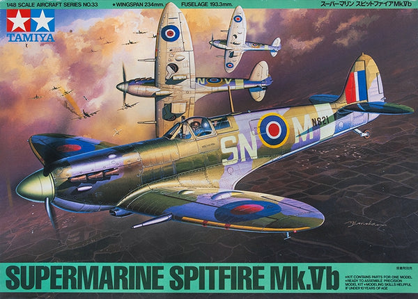 Supermarine Spitfire Mk.Vb - Tamiya 1/48 (N0.33) :www.mightylancergames.co.uk