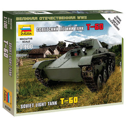 Soviet T-60 Light Tank Zvezda 1/100 Kit