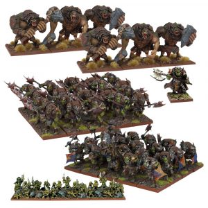 Orc Army - Kings of War :www.mightylancergames.co.uk