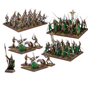 Elf Army - Kings of War :www.mightylancergames.co.uk
