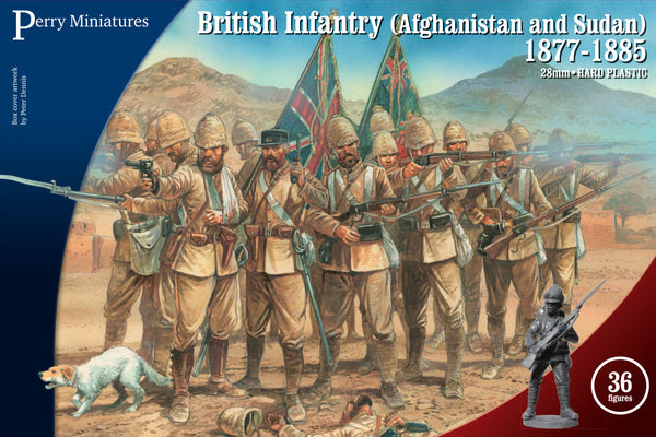 British Infantry in Afghanistan and Sudan 1877-85 - VLW1 (Perry Miniatures)