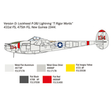 P-38J Lightning - 1:72 - Italeri