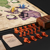 Risk miniatures on and off the game board