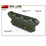M3 Lee Early Production scale model, showing the tracks