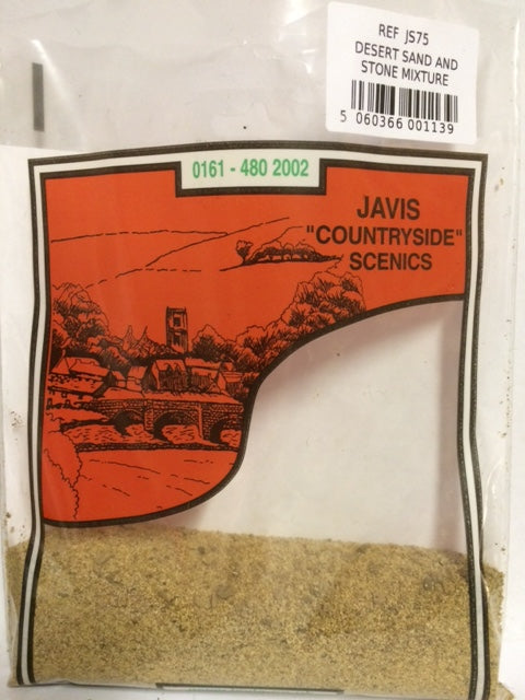 Javis Scenics: DESERT SAND & STONE MIX (JS75)- 40gms approx