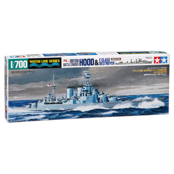 Hood & E Class Destroyer - Tamiya 1/700 Scale Model