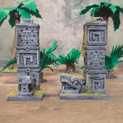 Aztec Columns (Irongate IG00073) :www.mightylancergames.co.uk 