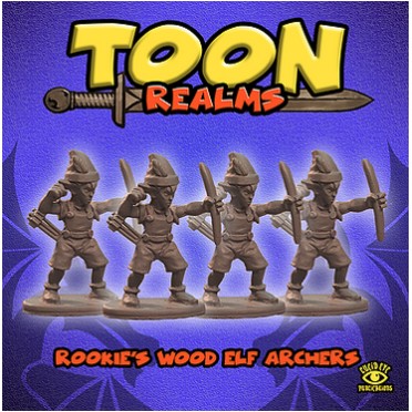 Rookie's Wood Elf Archers - Toon Realms: www.mightylancergames.co.uk