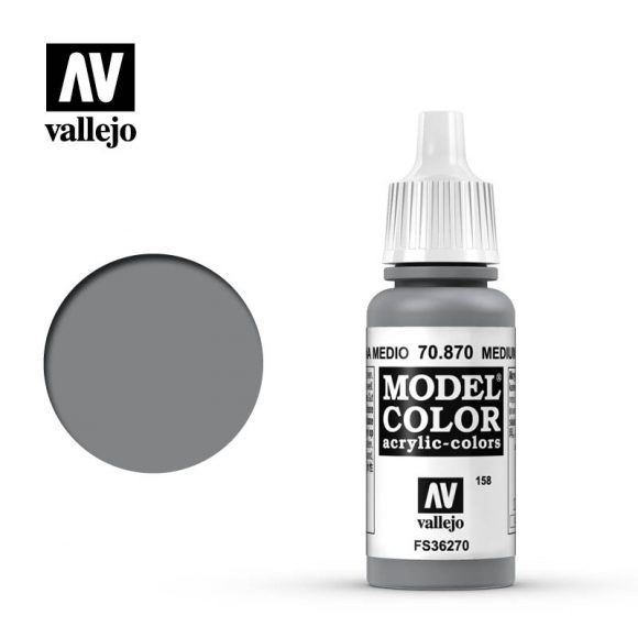 70.870- Medium Sea Grey (Vallejo Model Color) :www.mightylancergames.co.uk
