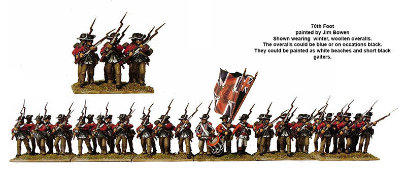 American War of Independence British Infantry 1775-1783 - AW200- Perry Miniatures