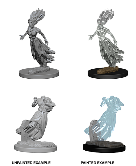 Wizkids D&D Nolzur’s Marvelous Minis: Ghost & Banshee : 72564