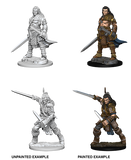 Wizkids Pathfinder Deep Cuts Miniatures: Human Male Fighter : 72596