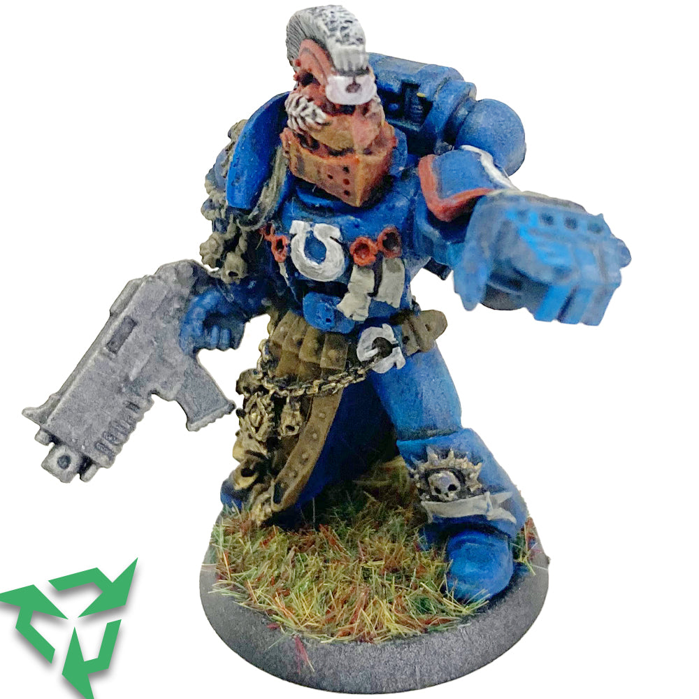 Ultramarines Captain Metal - Painted (Trade In)