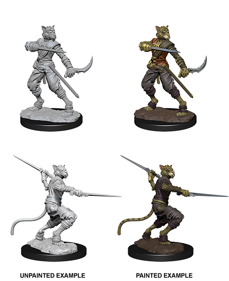 WizKids D&D Nolzur's Marvelous Miniatures (Wave 7) - Male Tabaxi Rogue 73540