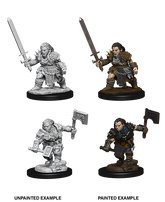 WizKids Female Dwarf Barbarian 7...