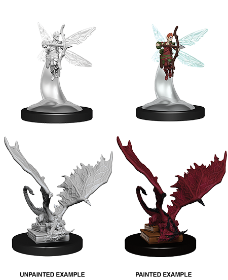 WizKids: Sprite & Pseudodragon 73718- D&D Nolzur's Marvelous Miniatures