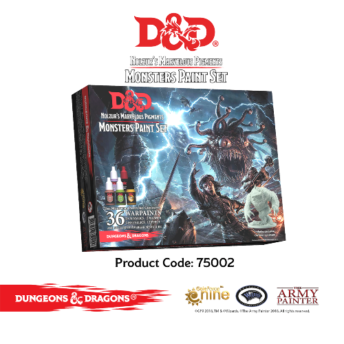 D&D Monsters Paint Set: www.mightylancergames.co.uk
