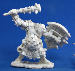 Reaper Bones - 77105 - Kagunk Ogre Chieftain: www.mightylancergames.co.uk 