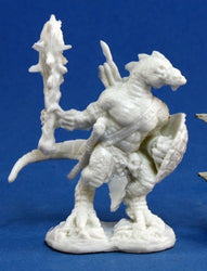 reaper miniatures lizardman warrior