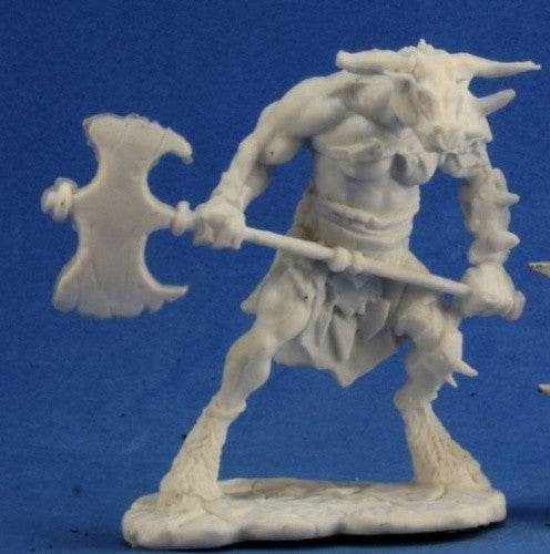 Reaper Bones - 77251 - Bloodhoof, Minotaur Barbarian: www.mightylancergames.co.uk 
