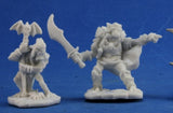 77349 - Goblin Command (2 figures) :www.mightylancergames.co.uk