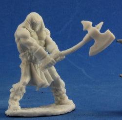 Reaper Bones 77373: Cuth Wolfson, Barbarian: www.mightylancergames.co.uk