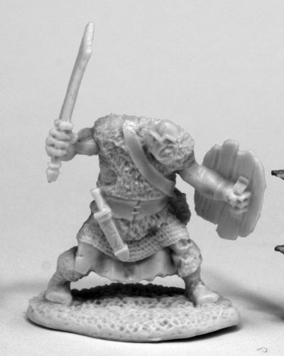 Reaper miniatures orc grunt :www.mightylancergames.co.uk 