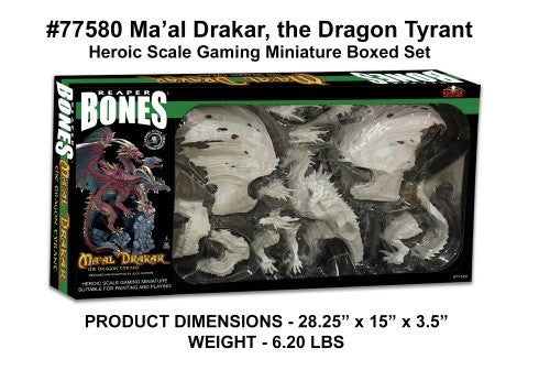 77580: Ma'al Drakar the Dragon Tyrant (Boxed Set)