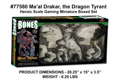 77580: Ma'al Drakar the Dragon Tyrant (Boxed Set)