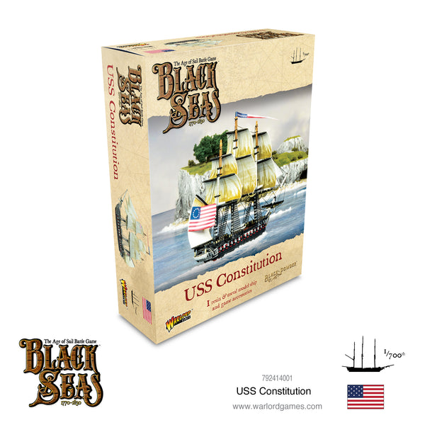 USS Constitution (Black Seas) :www.mightylancergames.co.uk 