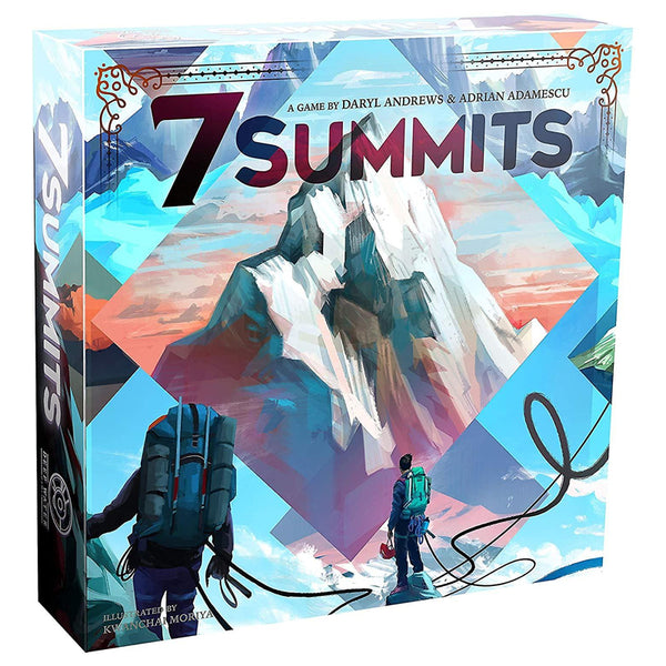 7 summits Mountain Climbing Board Game