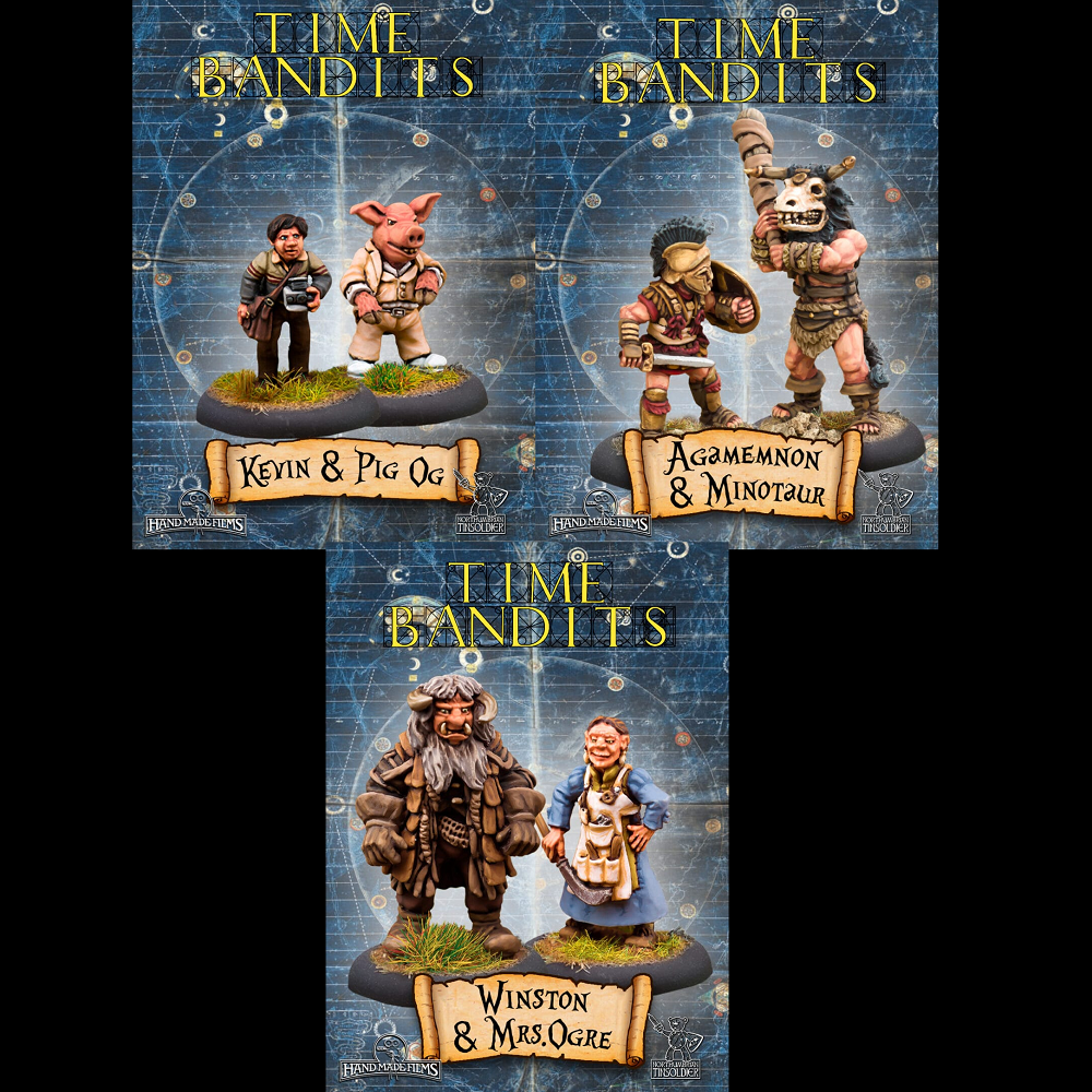 Time Bandits Official Collection Boxed Set Miniatures by northumbrian Tin Solider 