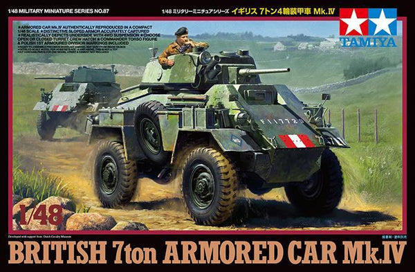 British 7 ton Armored Car Mk.IV- 1/48- Tamiya - 32587