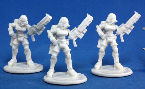Reaper Miniatures Chrono Garvin Markus - Bones Figur, 25 Mm, Unbemalt