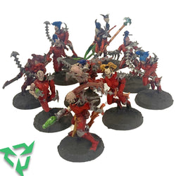 10x Drukhari Infantry Miniatures - Painted (Trade In)