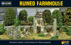 Ruined Farmhouse - Terrain Plastic Kit (Bolt Action) :www.mightylancergames.co.uk 