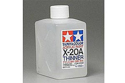 X20-A Thinners 250ml Bottle (Tamiya Paint) :www.mightylancergames.co.uk