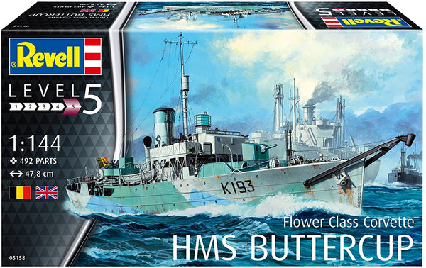 Flower Class Corvette HMS Buttercup- Revell 1:144