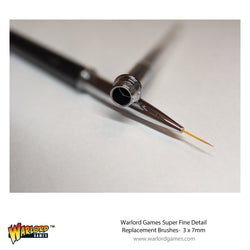 7mm Super Fine Removable Brush Tips - Warlord Games