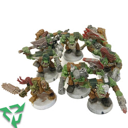 8x Ork Boyz - Painted (Trade In)