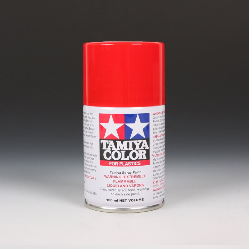 Tamiya Pure Red Spray For Plastics