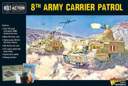 8th Army Carrier Patrol - Bolt Action: www.mightylancergames.co.uk