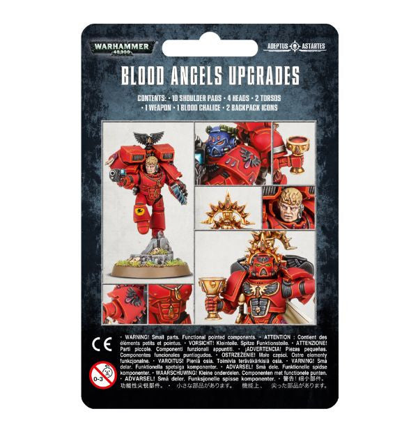 Blood Angels Upgrade Packn (Warhammer 40k) :www.mightylancergames.co.uk 
