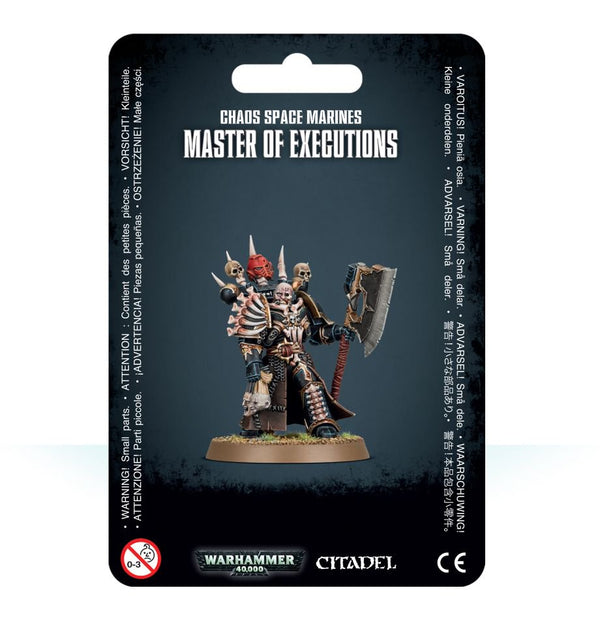 Chaos Space Marines - Master of Executions: www.mightylancergames.co.uk